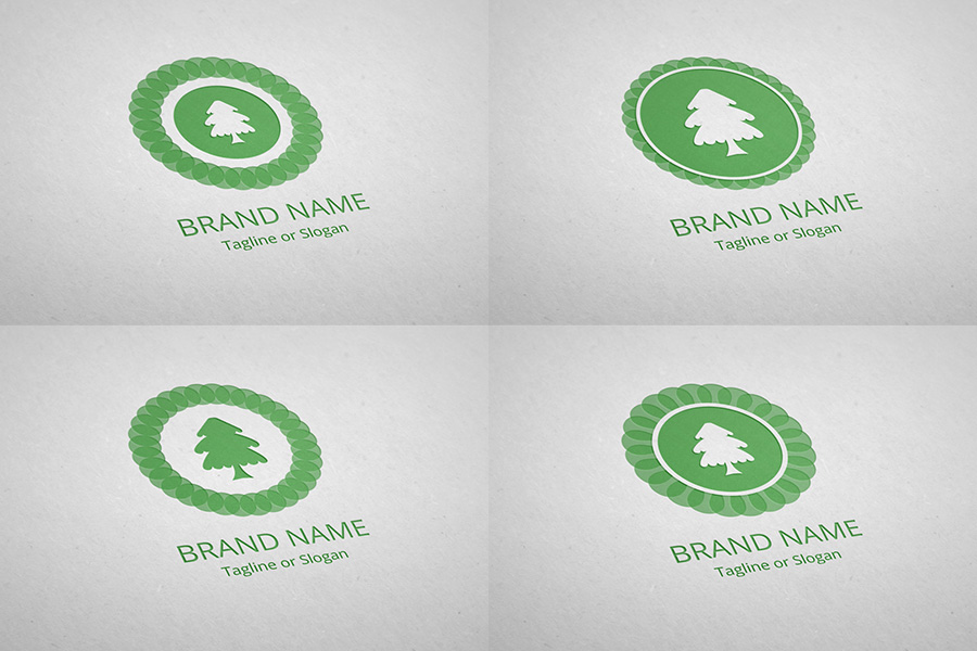 Graphic Ghost - Free Logo Template - Eco Nature 01