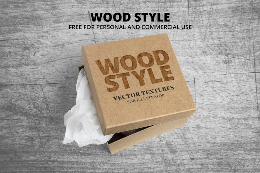 Graphic Ghost - Wood Style Vector Textures - Preview 03