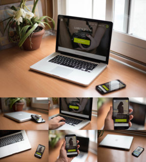 Graphic Ghost - Smartphone and Notebook Mockups