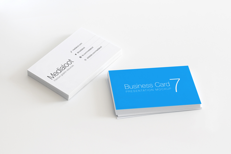 Graphic Ghost - Business Card Mockup 7