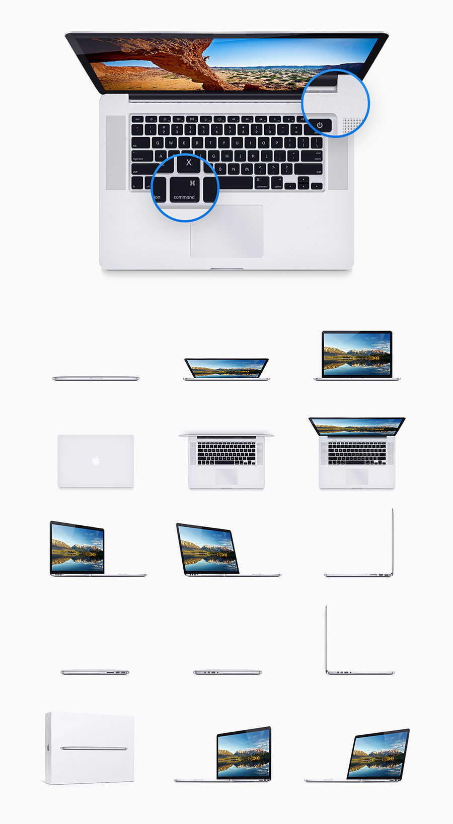 Graphic Ghost - 15 Scalable MacBook Pro Mockups