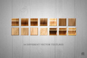 Graphic Ghost - August Deal 01 - Basari Design - 14 Wood Vector Textures