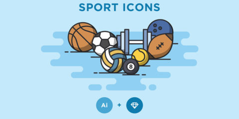 Graphic Ghost - Minimal Sport Vector Icons