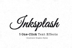 Graphic Ghost - Inksplash Text Effects