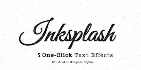 Graphic Ghost - Inksplash Text Effects