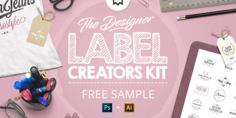 Graphic Ghost - The Designer Label Creators Kit