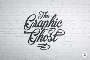 Graphic Ghost - Free Wall Mockup