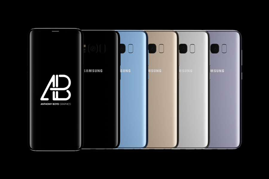 Samsung Galaxy S8 Plus Mockup PSD
