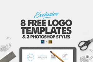 Graphic Ghost - 8 Free Logo Templates