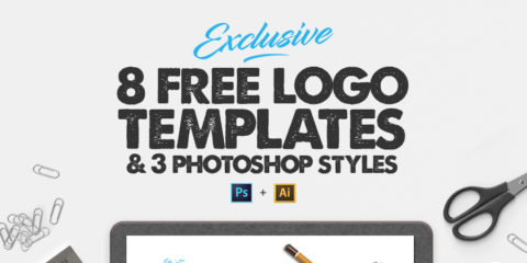 Graphic Ghost - 8 Free Logo Templates