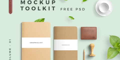 Graphic Ghost - Free Mockup Toolkit Vol 01