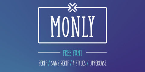 Graphic Ghost - Monly - Free playful font in 4 styles