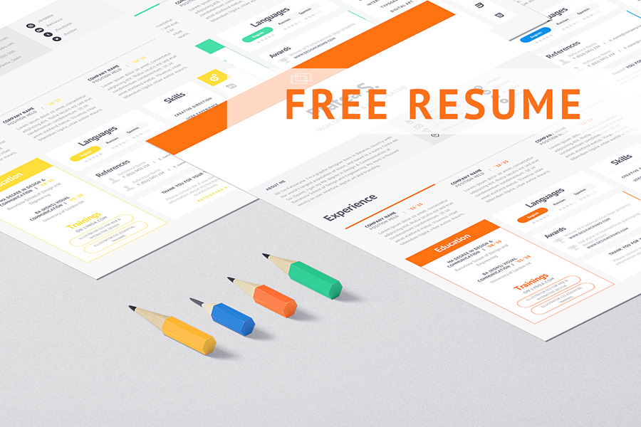 Graphic Ghost - Clean and Minimal Resume Template