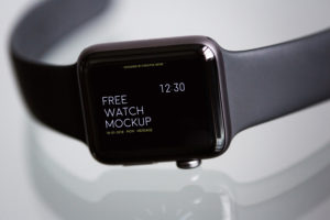 Graphic Ghost - Apple Watch PSD Mockup Bundle 01
