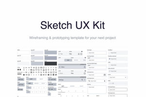 Graphic Ghost - Sketch UX Kit for Wireframing and Prototyping