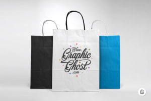 Graphic Ghost - Free Paper Bag Mockup