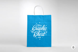 Graphic Ghost - Free Paper Bag Mockup 03