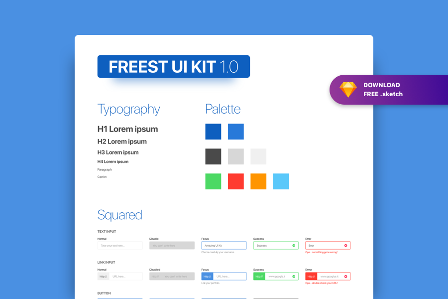 Graphic Ghost - Freest - Free Form UI Kit