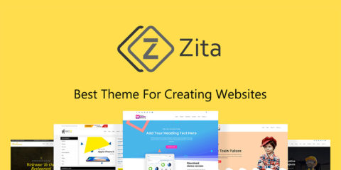 Graphic Ghost - Zita - Free WordPress Theme