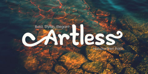 Graphic Ghost - Artless -Handwritten Font Demo