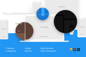 Graphic Ghost - Free Vector Screen Mockups Library