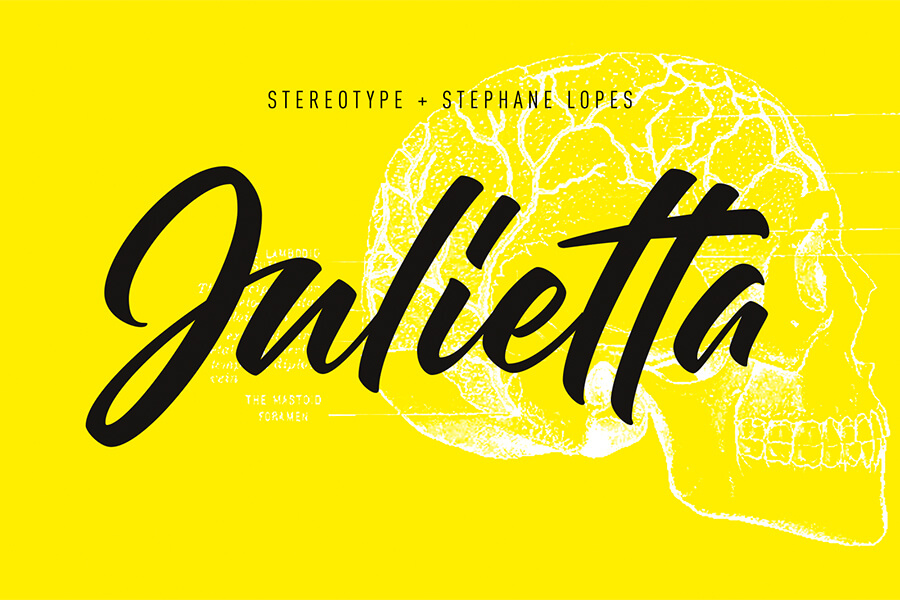 Graphic Ghost - Julietta - Free Script Lettering Font