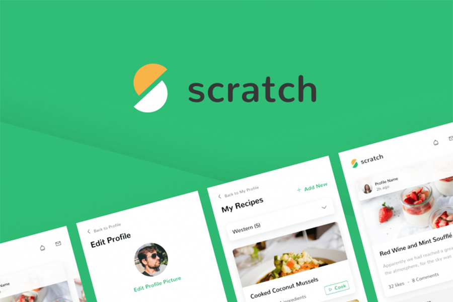 Graphic Ghost - Scratch - A UI Kit to Nourish Your Creativity