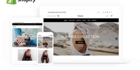 Graphic Ghost - Thalia - Free Shopify Theme