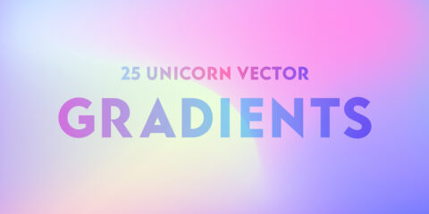 Graphic Ghost - 25 Unicorn Vector Gradients