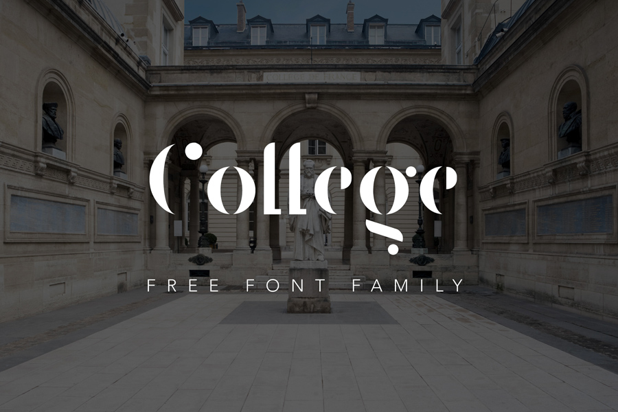 Graphic Ghost - Free Elegant - Stencil Font