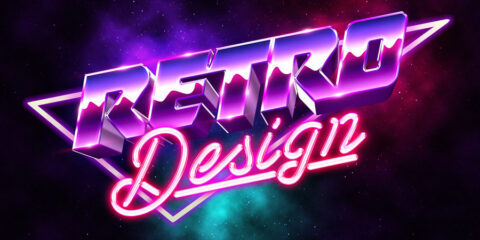 Graphic Ghost - Free 3D 80s Text Effect