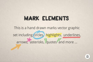 Graphic Ghost - Hand Drawn Text Marks