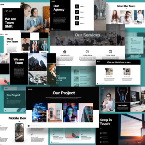 Graphic Ghost - Shift - Corporate Powerpoint Template