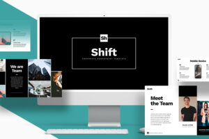 Graphic Ghost - Shift - Corporate Powerpoint Template