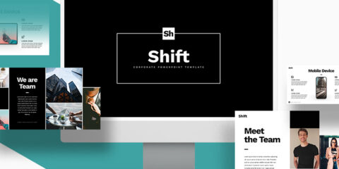 Graphic Ghost - Shift - Corporate Powerpoint Template