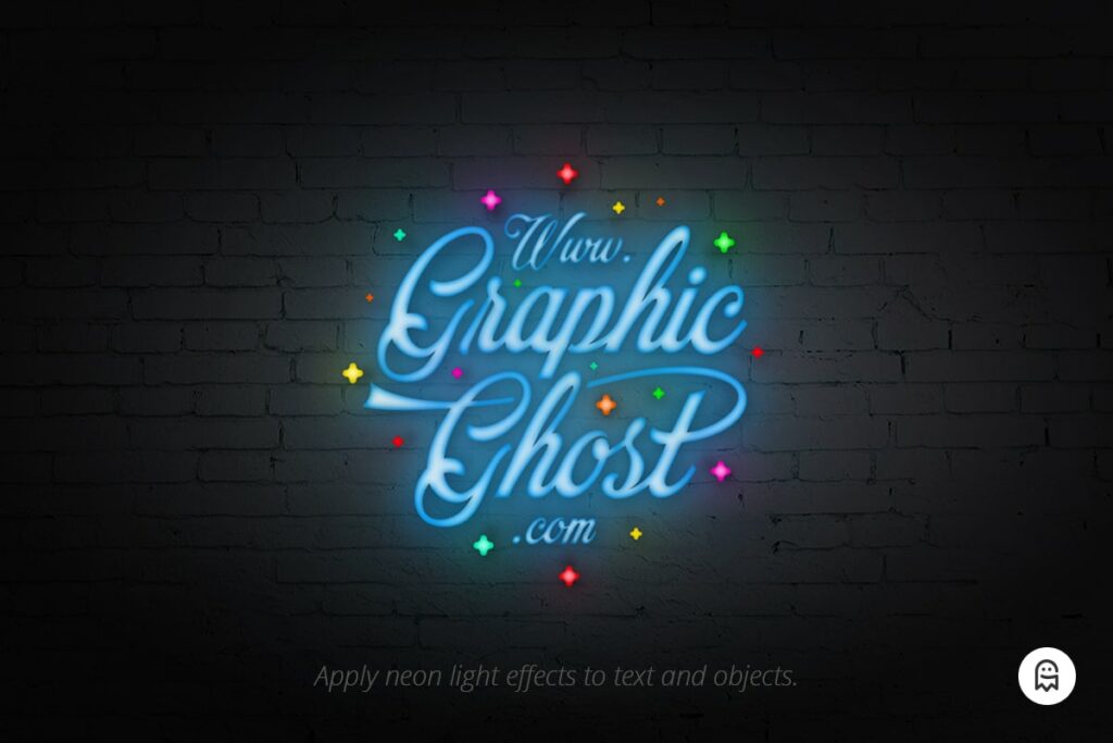 Graphic Ghost - Neon Light Effects