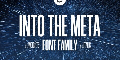 Graphic Ghost - Into the Meta - Font Family