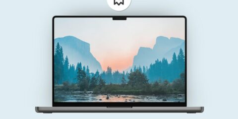 Graphic Ghost - MacBook Pro 2022 Mockup