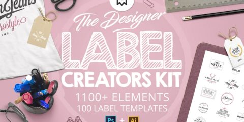 Graphic Ghost - The Designer Label Creators Kit