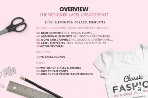 Graphic Ghost - The Designer Label Creators Kit