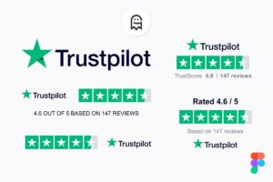 Trustpilot Reviews Design for Figma