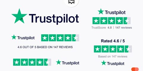 Graphic Ghost - Trustpilot Reviews Design for Figma