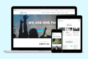 Graphic Ghost - OnePress - One Page WordPress Theme