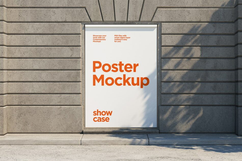 Graphic Ghost - Free Street Poster Mockup