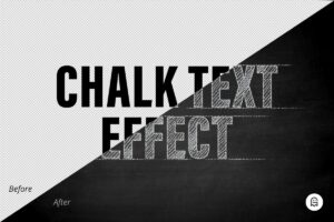 Graphic Ghost - Chalk Text Effect