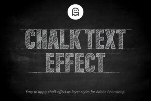 Graphic Ghost - Chalk Text Effect