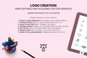 Graphic Ghost - Premium Set of 100 Logos 2