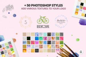 Graphic Ghost - Premium Set of 100 Logos 2