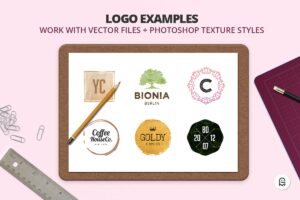 Graphic Ghost - Premium Set of 100 Logos 1
