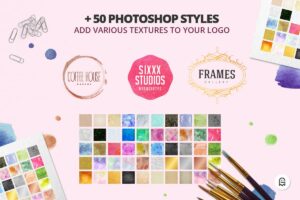 Graphic Ghost - Premium Set of 100 Logos 1